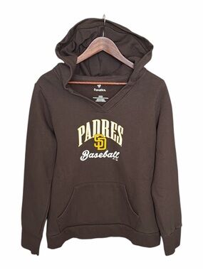San Diego Padres brown hoodie medium mlb baseball sweatshirt comfort casual